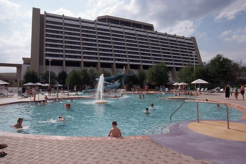 Disney'S Contemporary Resort Lake Buena Vista Exterior foto