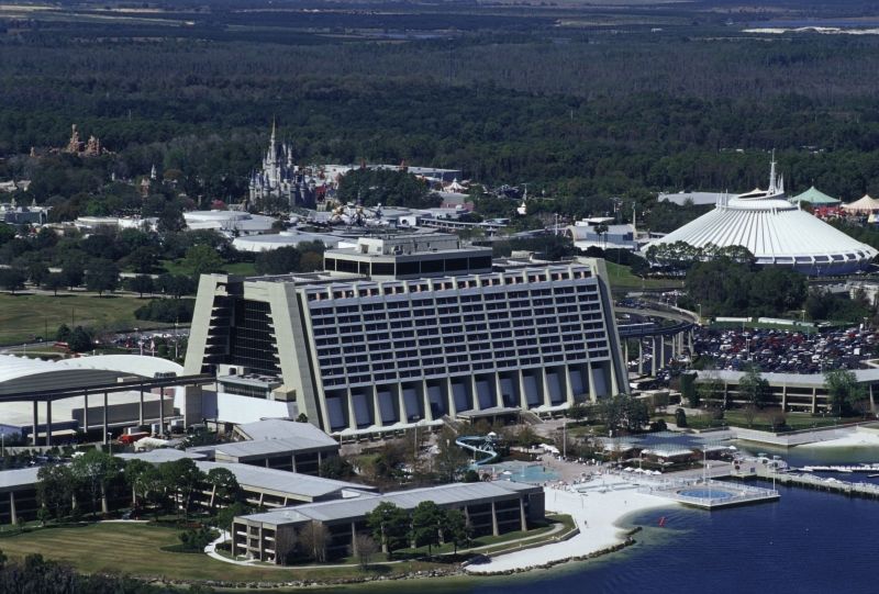 Disney'S Contemporary Resort Lake Buena Vista Exterior foto